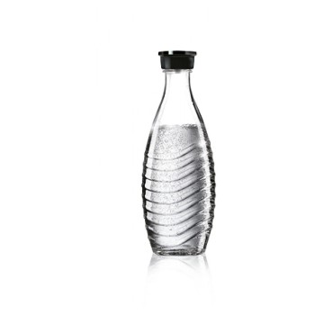 Gasatore SodaStream Crystal Bianco e 3 Bottiglie in Vetro